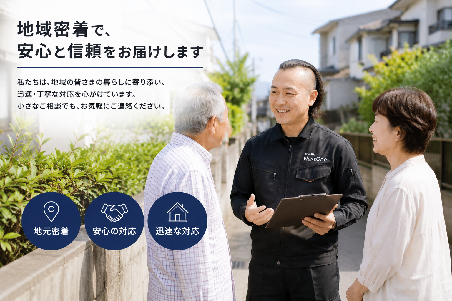 地域密着イメージ